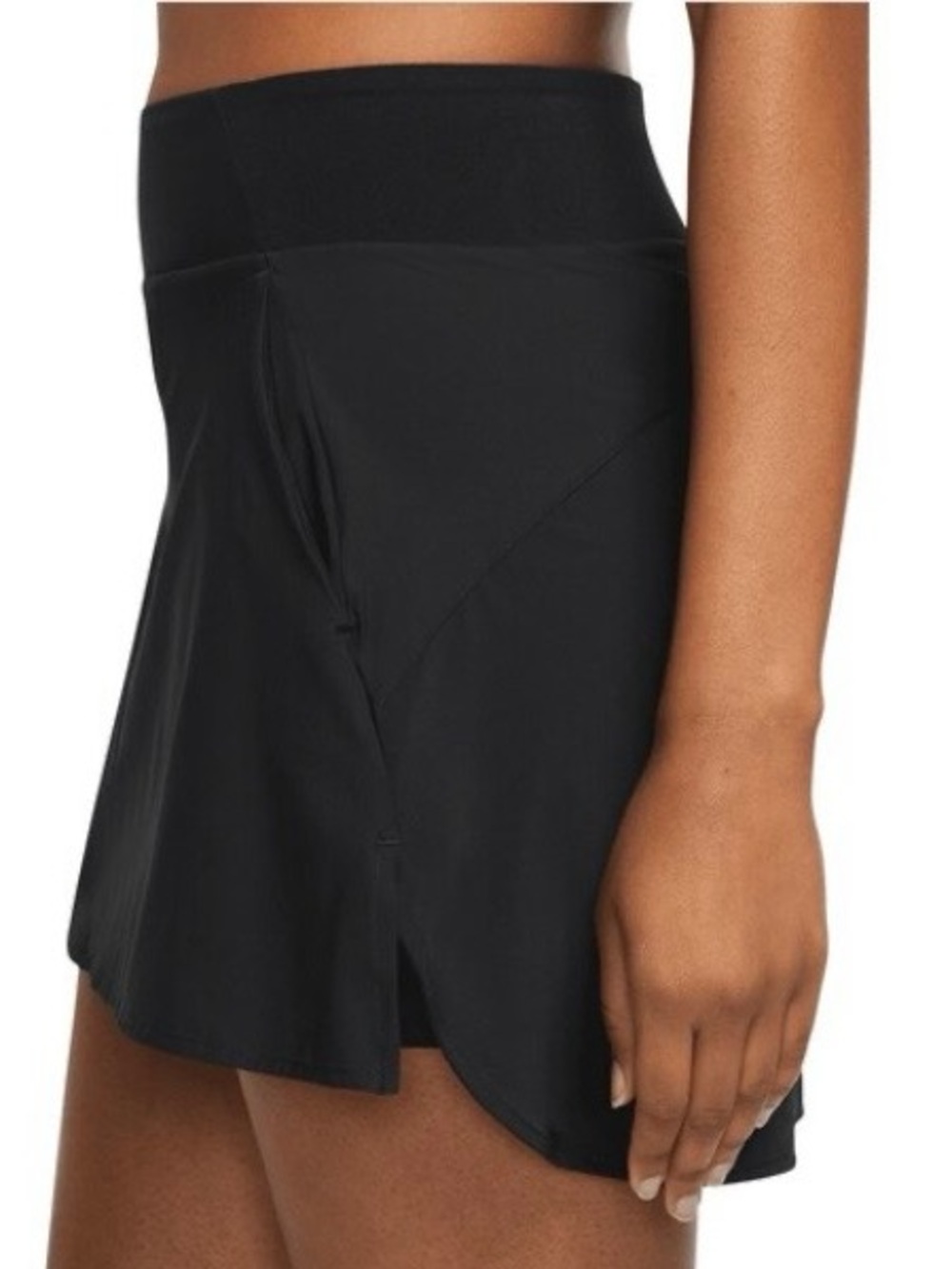 Nike Dri-Fit Bliss Mid-Rise Running Golf Skort Black S - Picture 2 of 14